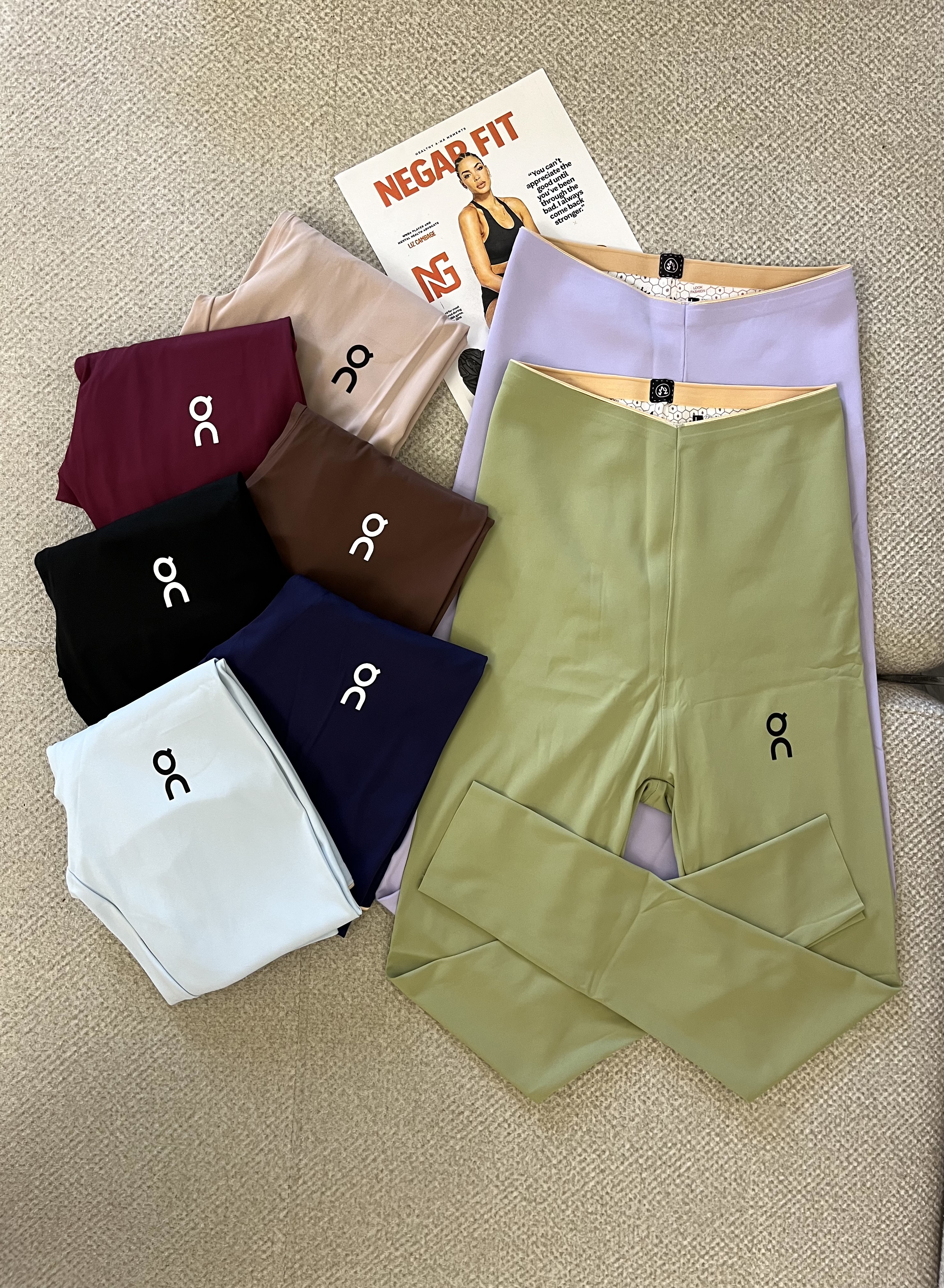 لگ on running